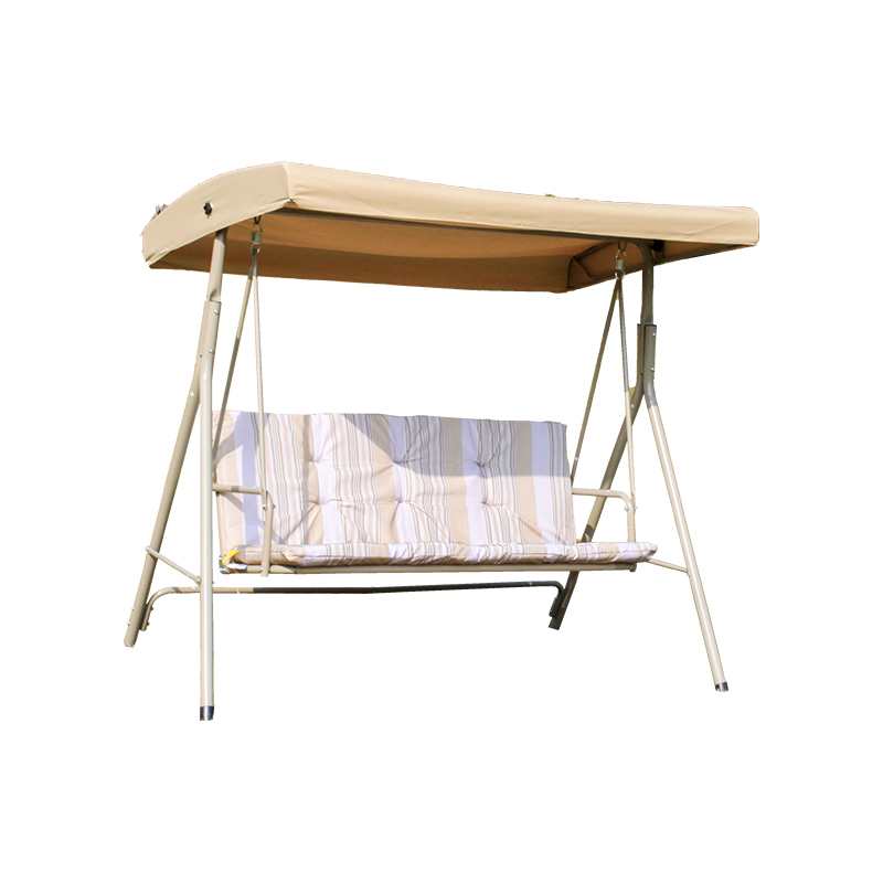 Strapazierfähiger Oxford-Stoffsitz mit abnehmbarem Kissen, 2-Sitzer-Verandaschaukel