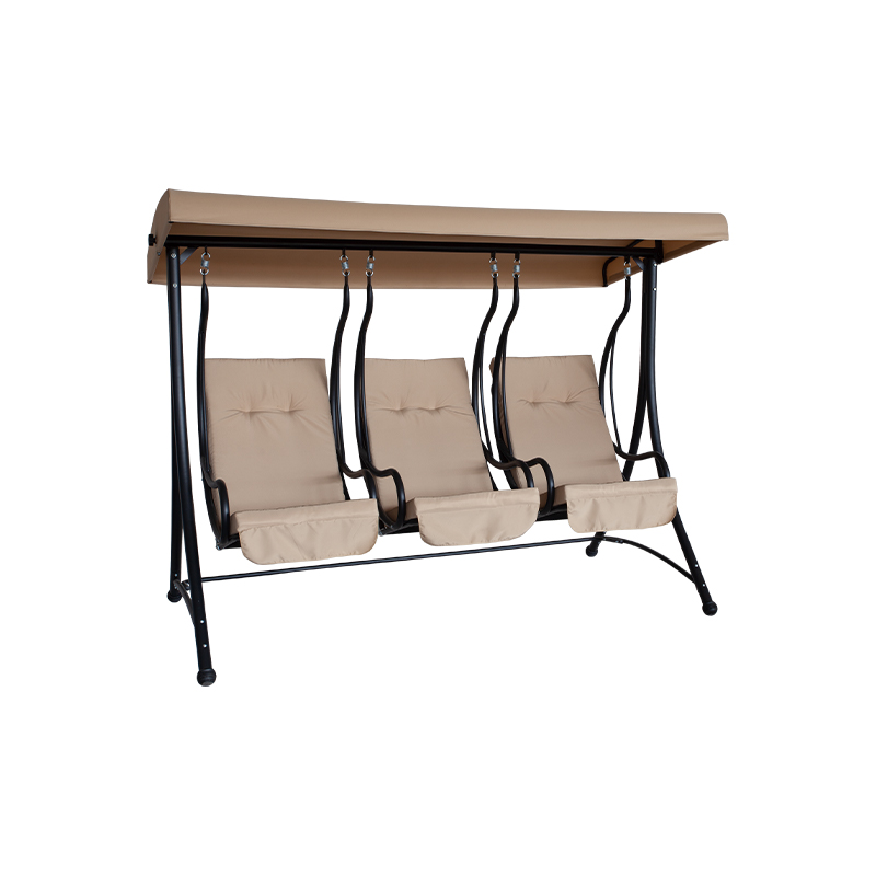 3-Sitzer-Einzelsitz, Textilene-Sitz, A-Rahmen-Verandaschaukel