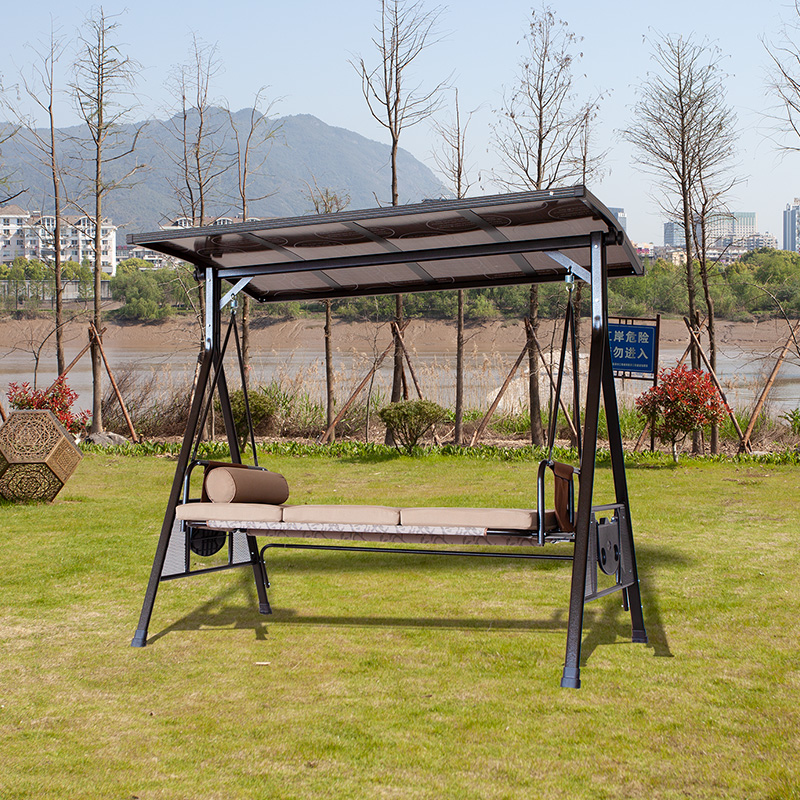Textilene-Sitz, Outdoor-Schaukel, Liegebett, Sonnenpaneel oder Stoffüberdachung